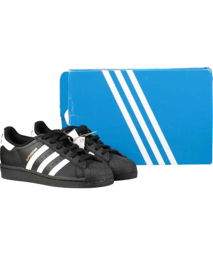 adidas Black Originals Superstar Trainers UK 3.5 EU 36.5 👠