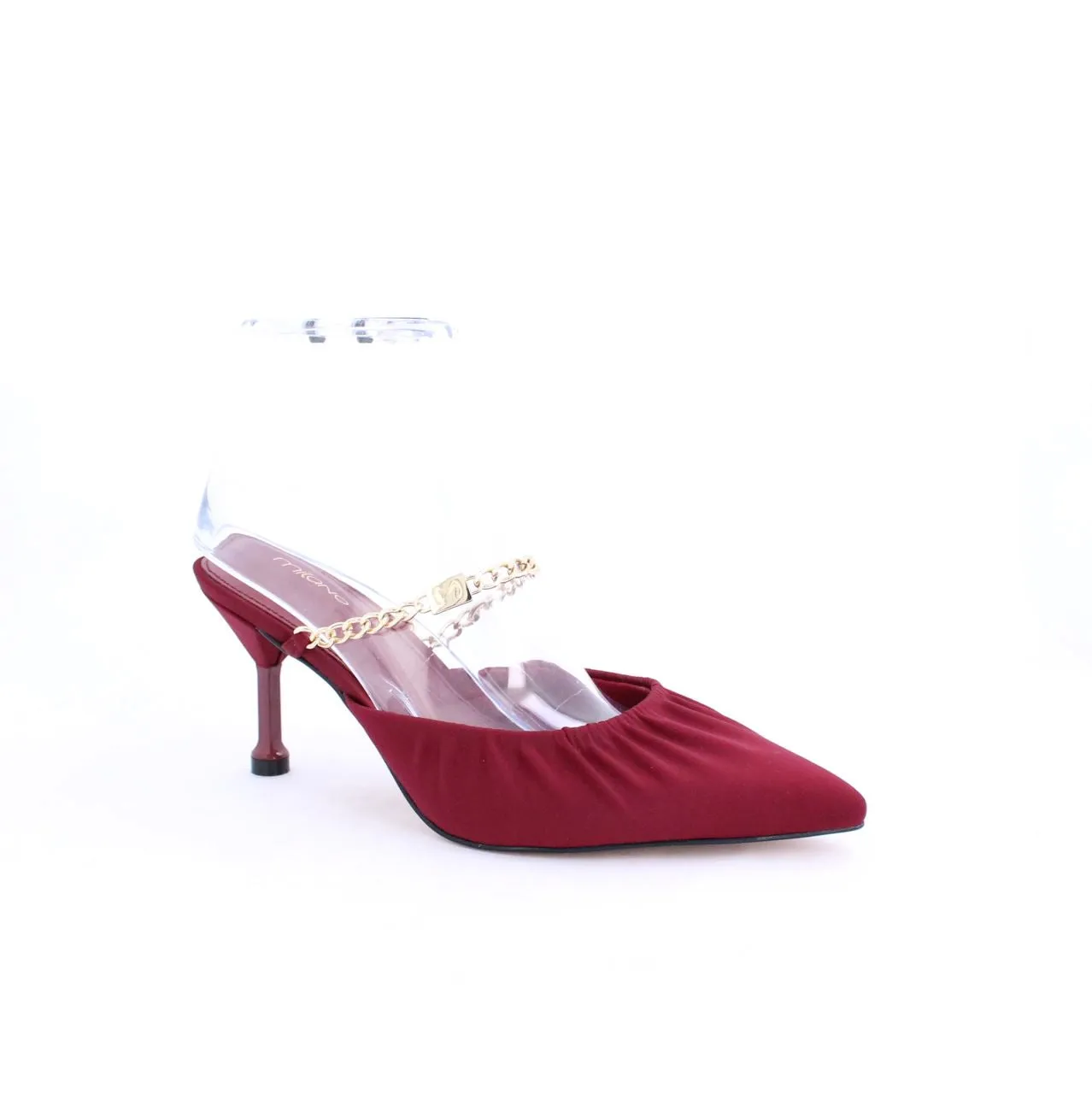AMOR-MULE-HEEL-RED