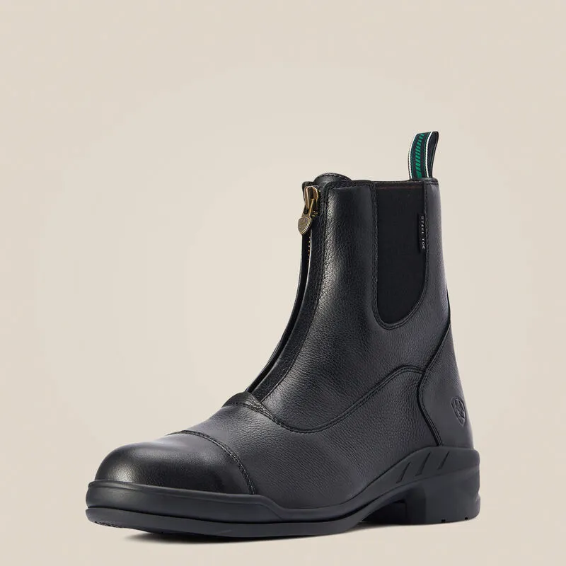 Ariat Men's Heritage IV Steel Toe Cap Boot Black