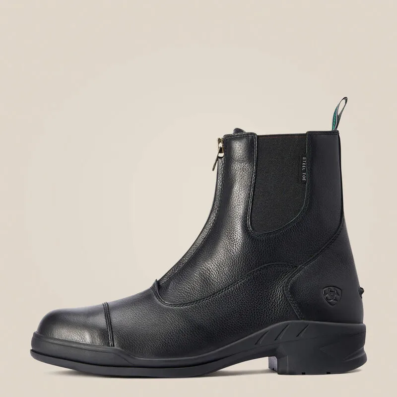 Ariat Men's Heritage IV Steel Toe Cap Boot Black