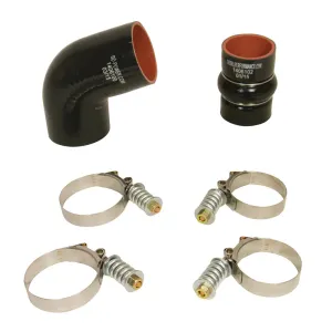 BD Diesel Intercooler Hose & Clamp Kit Chevy Silverado 6.6L Duramax (06-10) [Driver Side] 1046277