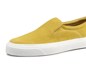 Beat Trainer in Cornmeal Yellow Glove Suede