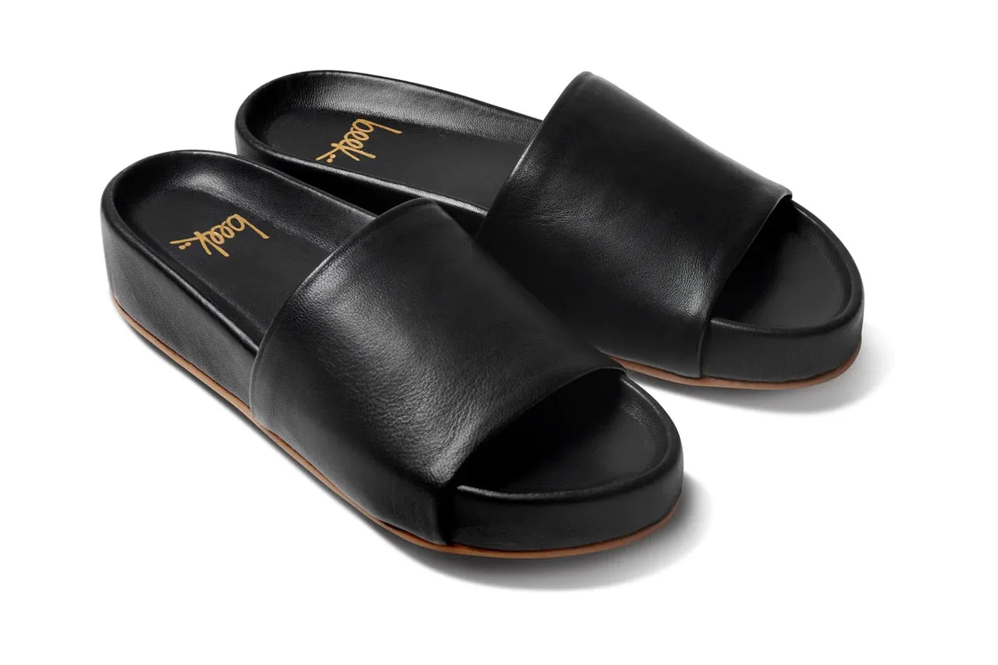 Beek Black Pelican Platform Sandal