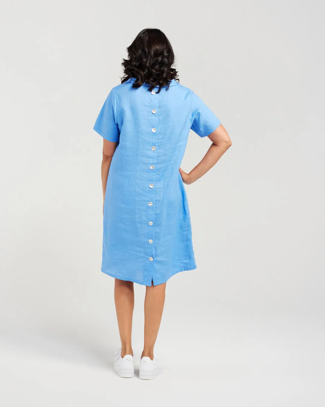 Blackstone Stella Dress-Elemental Blue