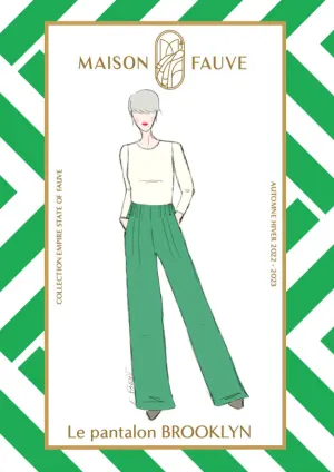 Brooklyn Trousers - Sewing Pattern | Maison Fauve