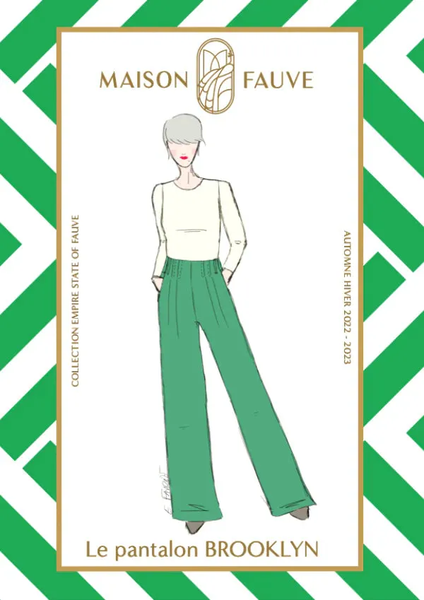 Brooklyn Trousers - Sewing Pattern | Maison Fauve