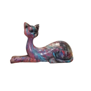Cat Decorative Statue 23cm
