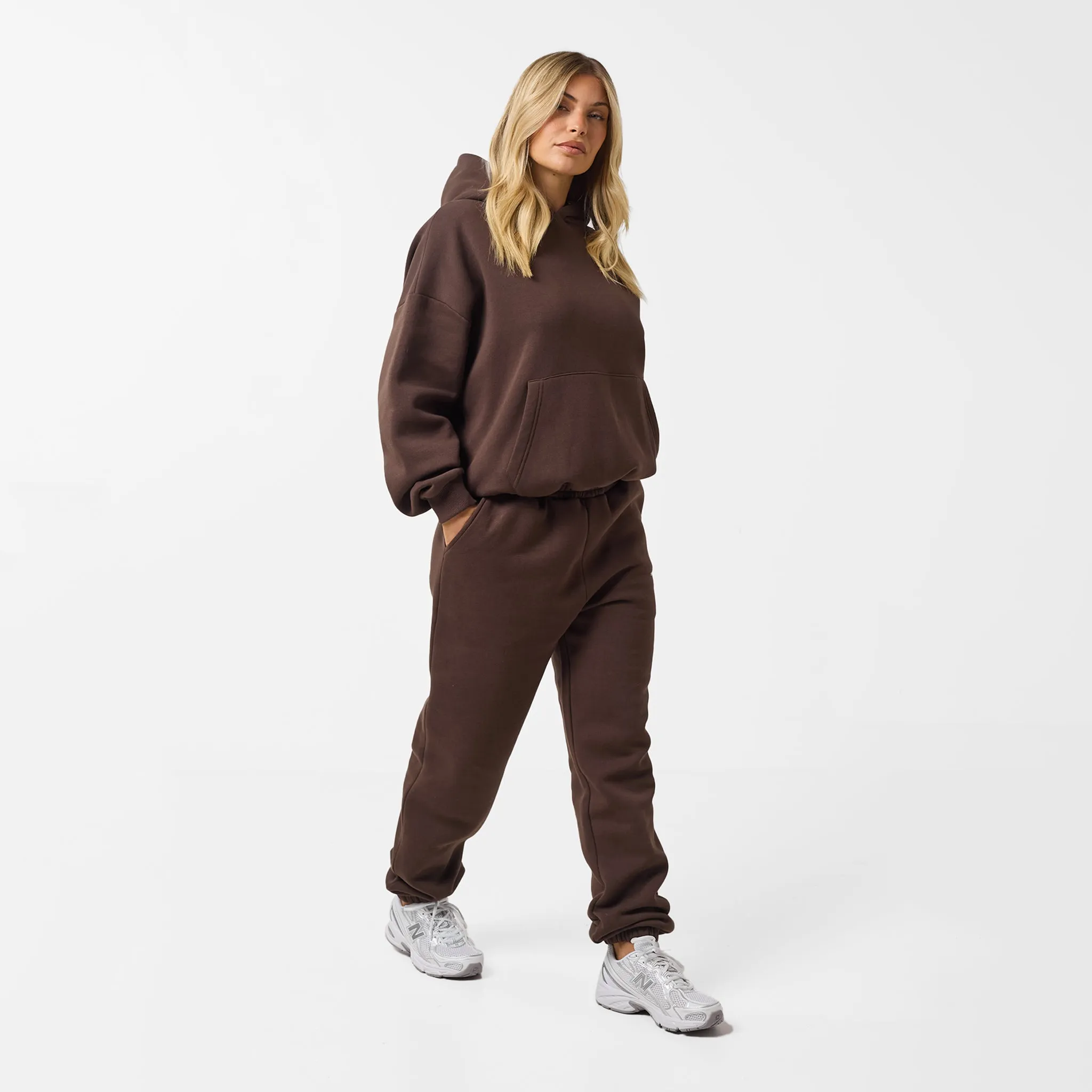 Core Logo Hoodie | Coffee