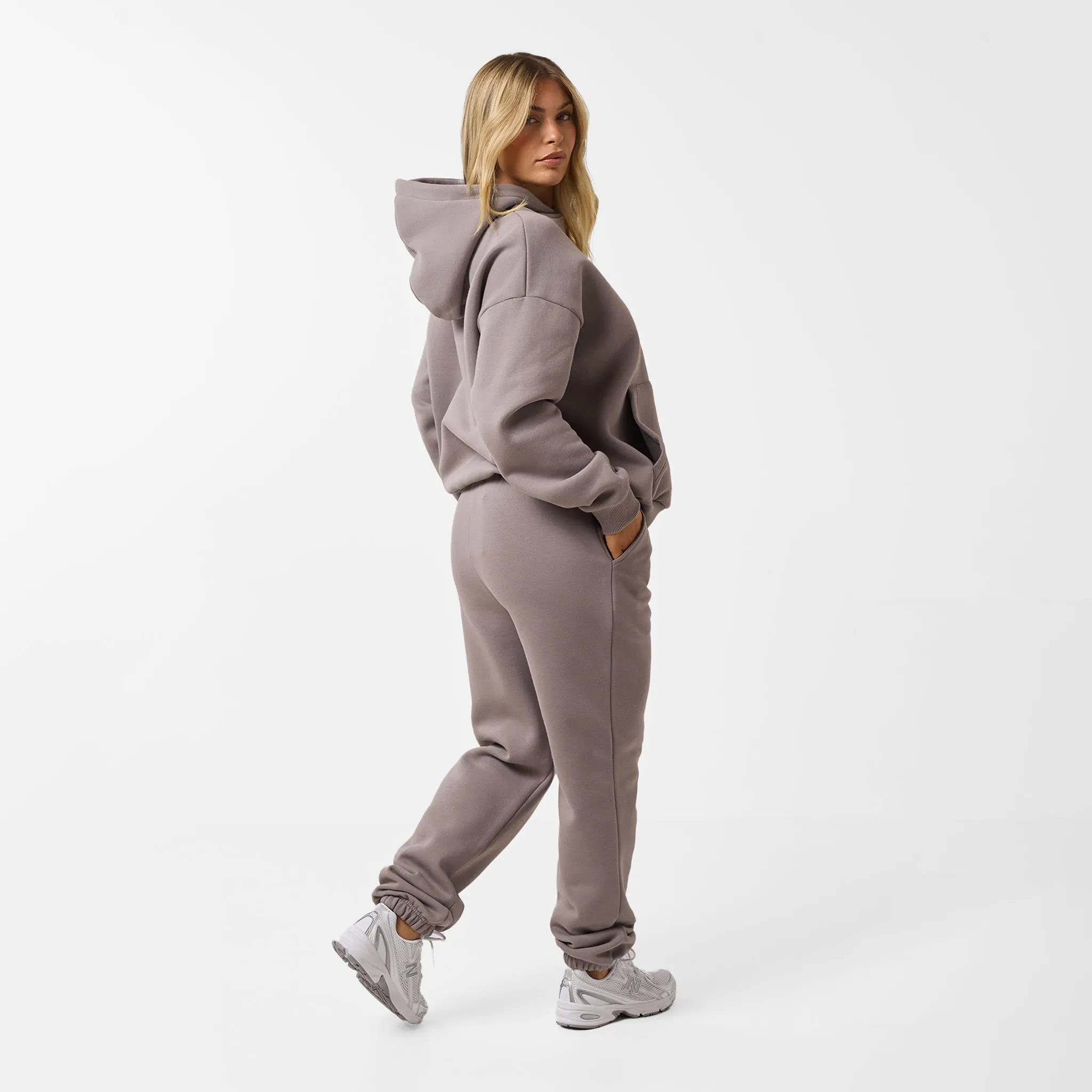 Core Logo Hoodie | Pebble