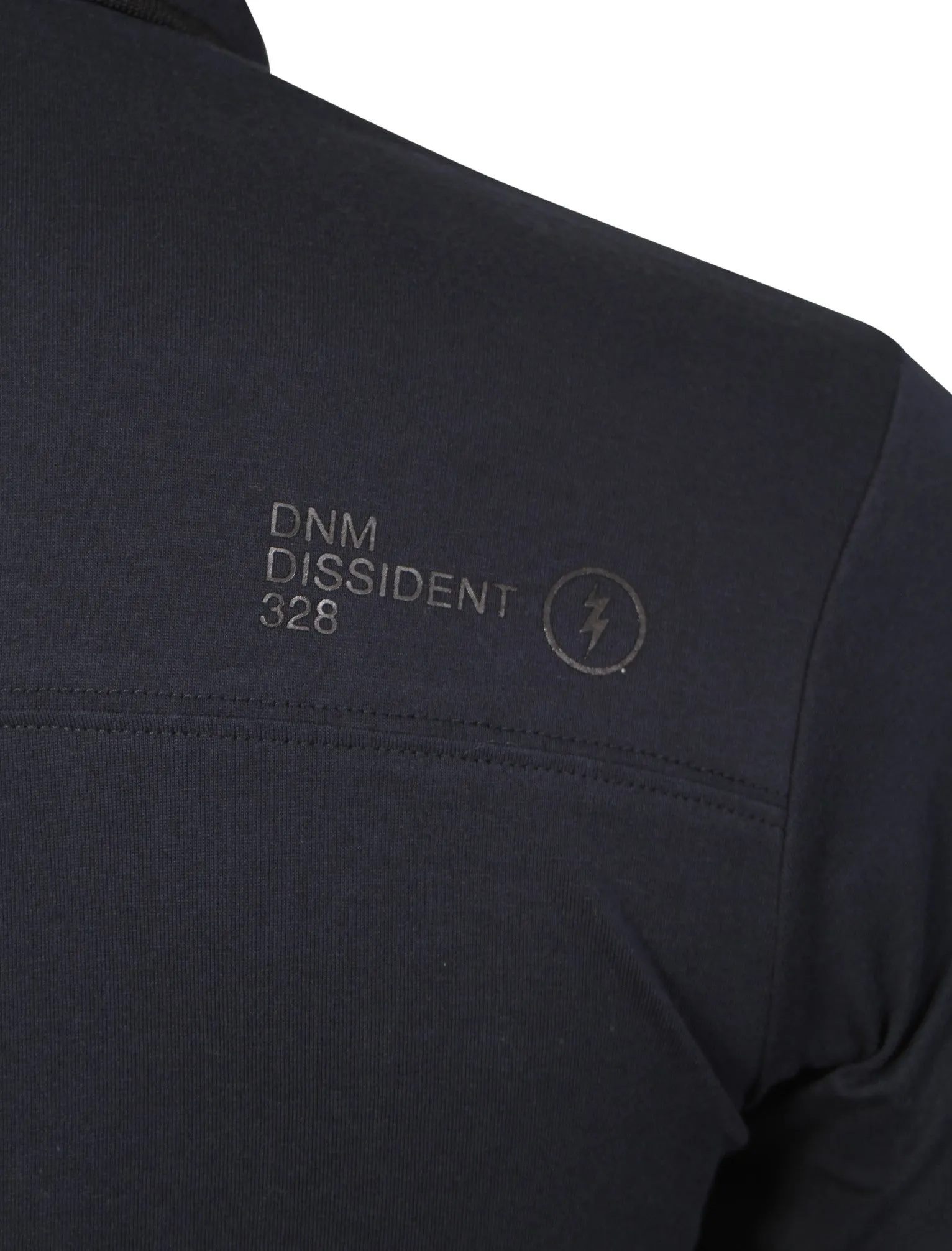 Cotton Polo Shirt in True Navy - Dissident