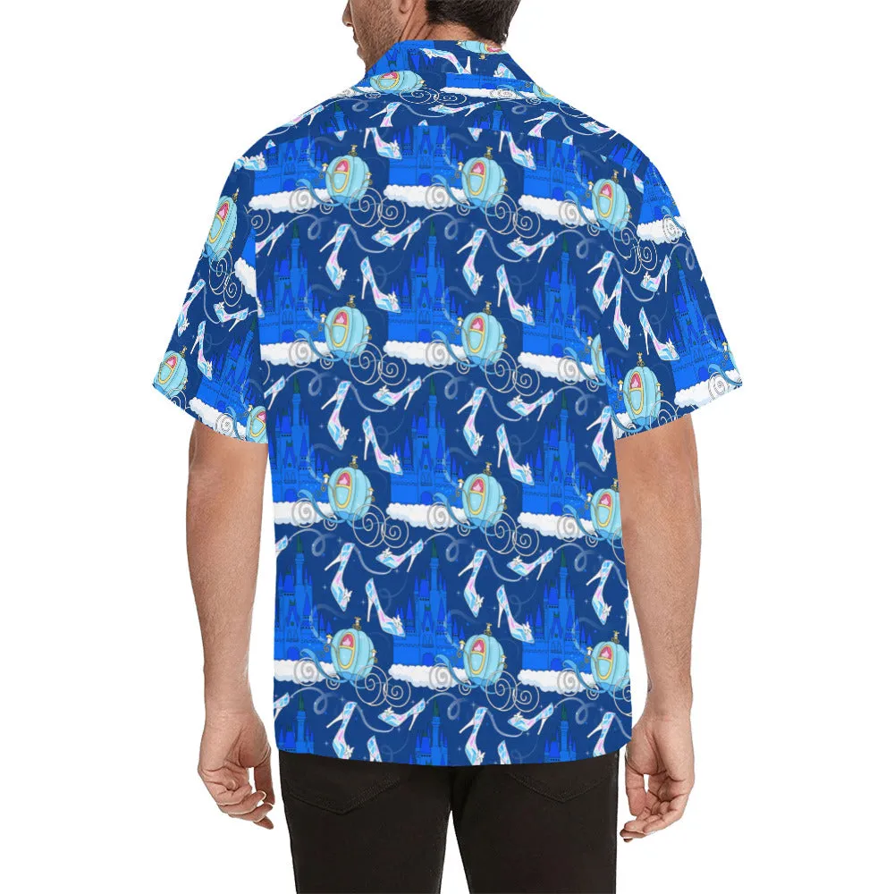 Disney Cinderella Glass Slippers Hawaiian Shirt
