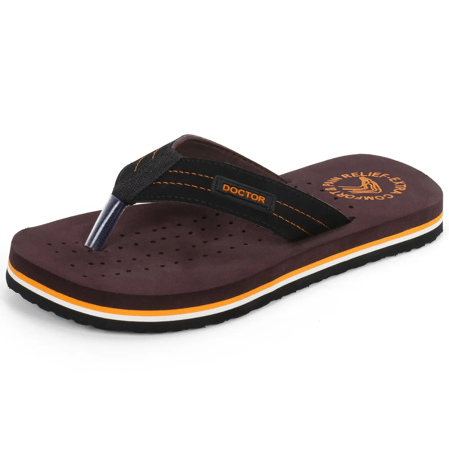 DOCTOR EXTRA SOFT D-28 Slipper Ortho Care Super Comfort Doctor Slipper, Dr. Slipper, Flip-Flop, Slides and House Slipper for Men's-Boys