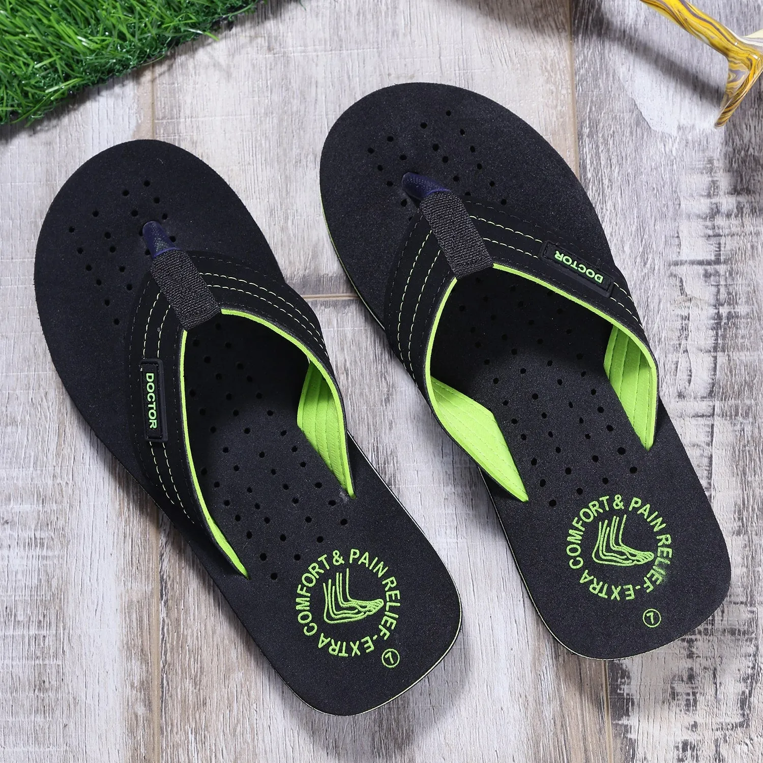 DOCTOR EXTRA SOFT D-28 Slipper Ortho Care Super Comfort Doctor Slipper, Dr. Slipper, Flip-Flop, Slides and House Slipper for Men's-Boys