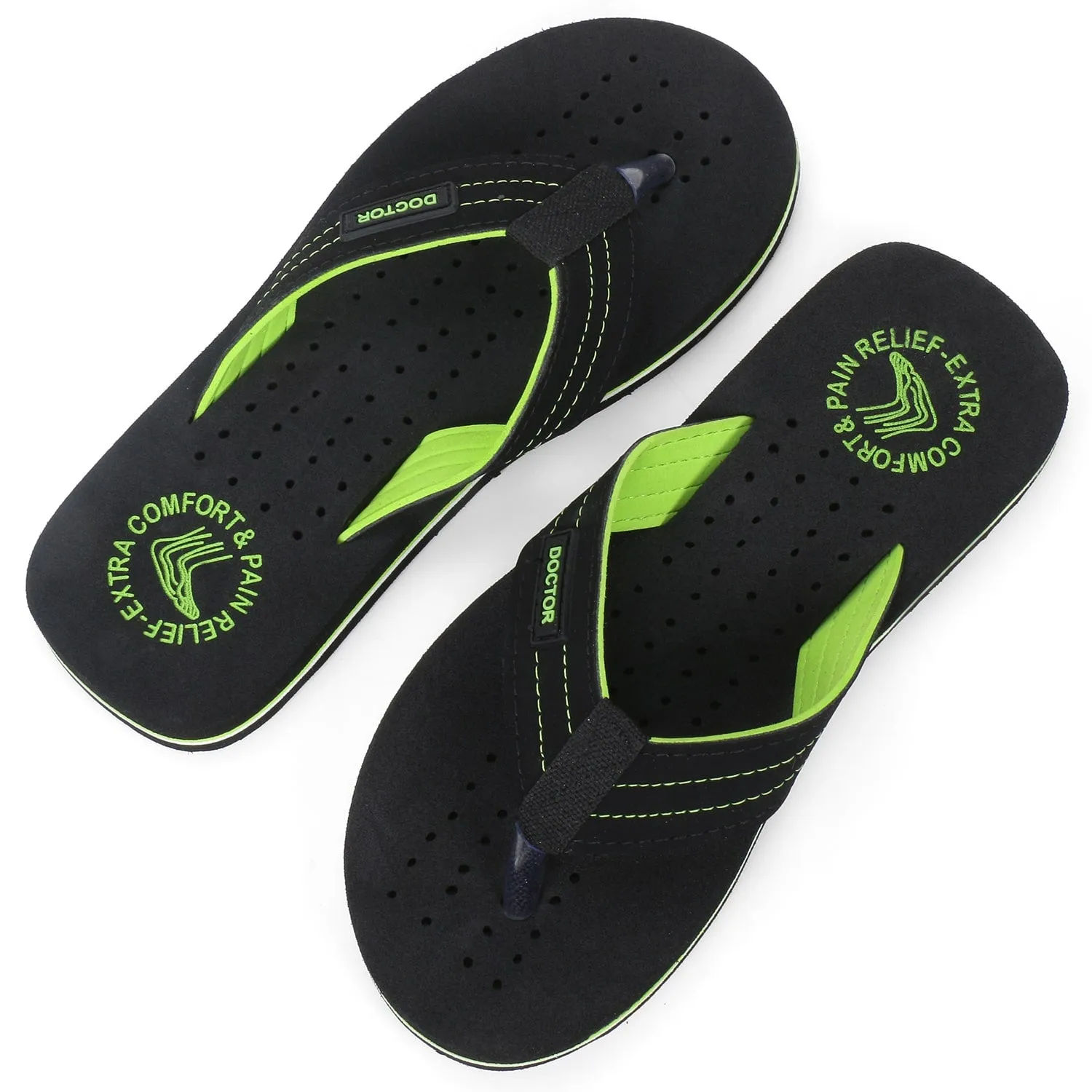 DOCTOR EXTRA SOFT D-28 Slipper Ortho Care Super Comfort Doctor Slipper, Dr. Slipper, Flip-Flop, Slides and House Slipper for Men's-Boys