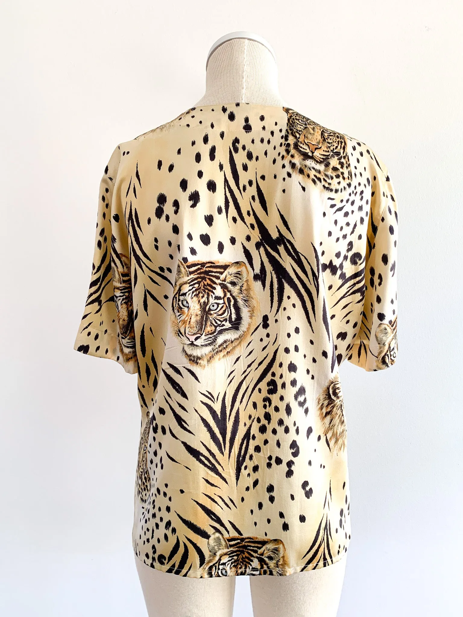 Escada Silk Tiger Blouse