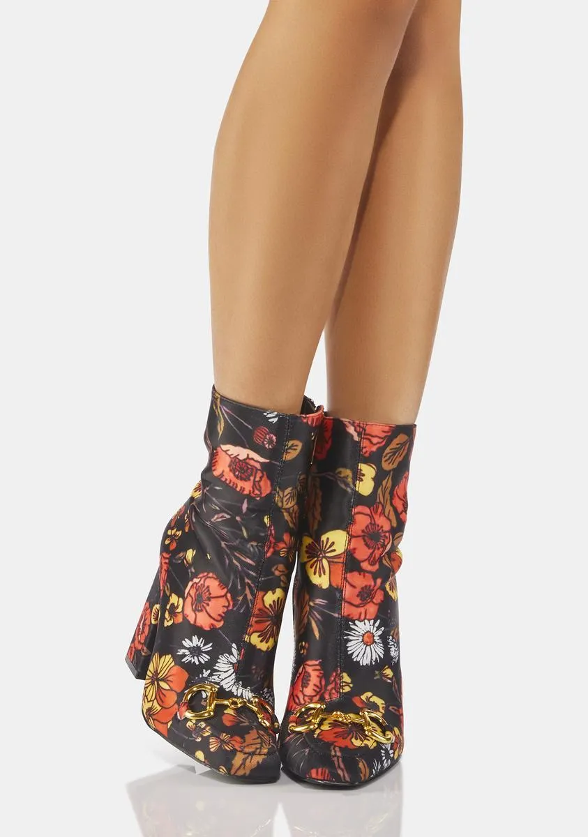 Garden Stroll Ankle Boots