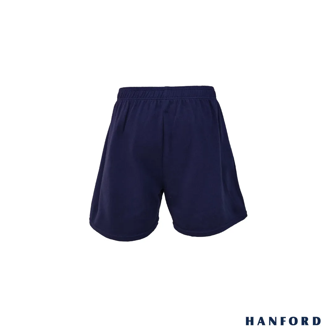 Hanford Kids/Teens Premium Cotton Knit Inside Garter Casual Comfort Sleep Shorts - Jaze (Single Pack)