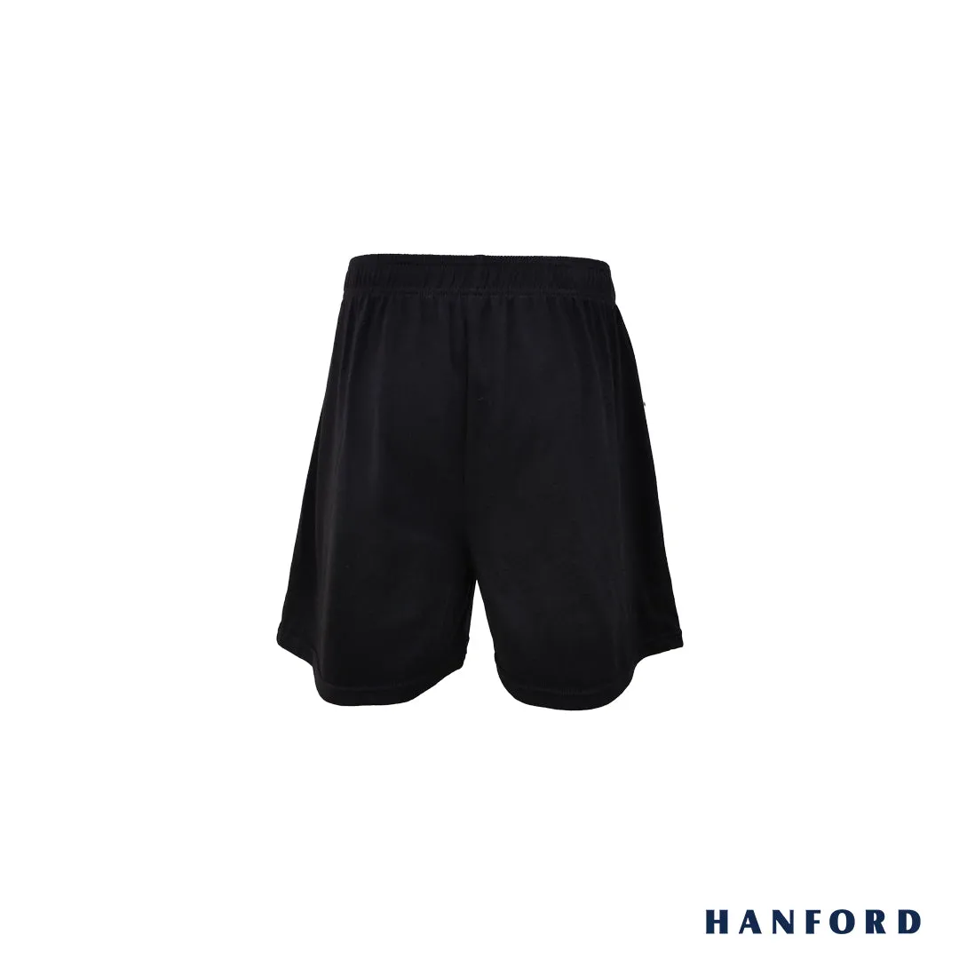 Hanford Kids/Teens Premium Cotton Knit Inside Garter Casual Comfort Sleep Shorts - Jaze (Single Pack)