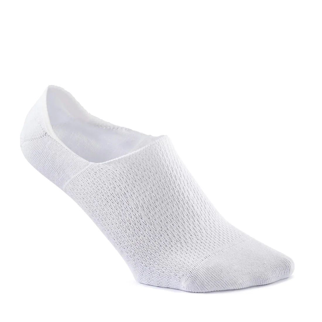 Invisible walking socks - pack of 2 pairs - white/grey