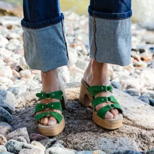 Jenny Green Suede