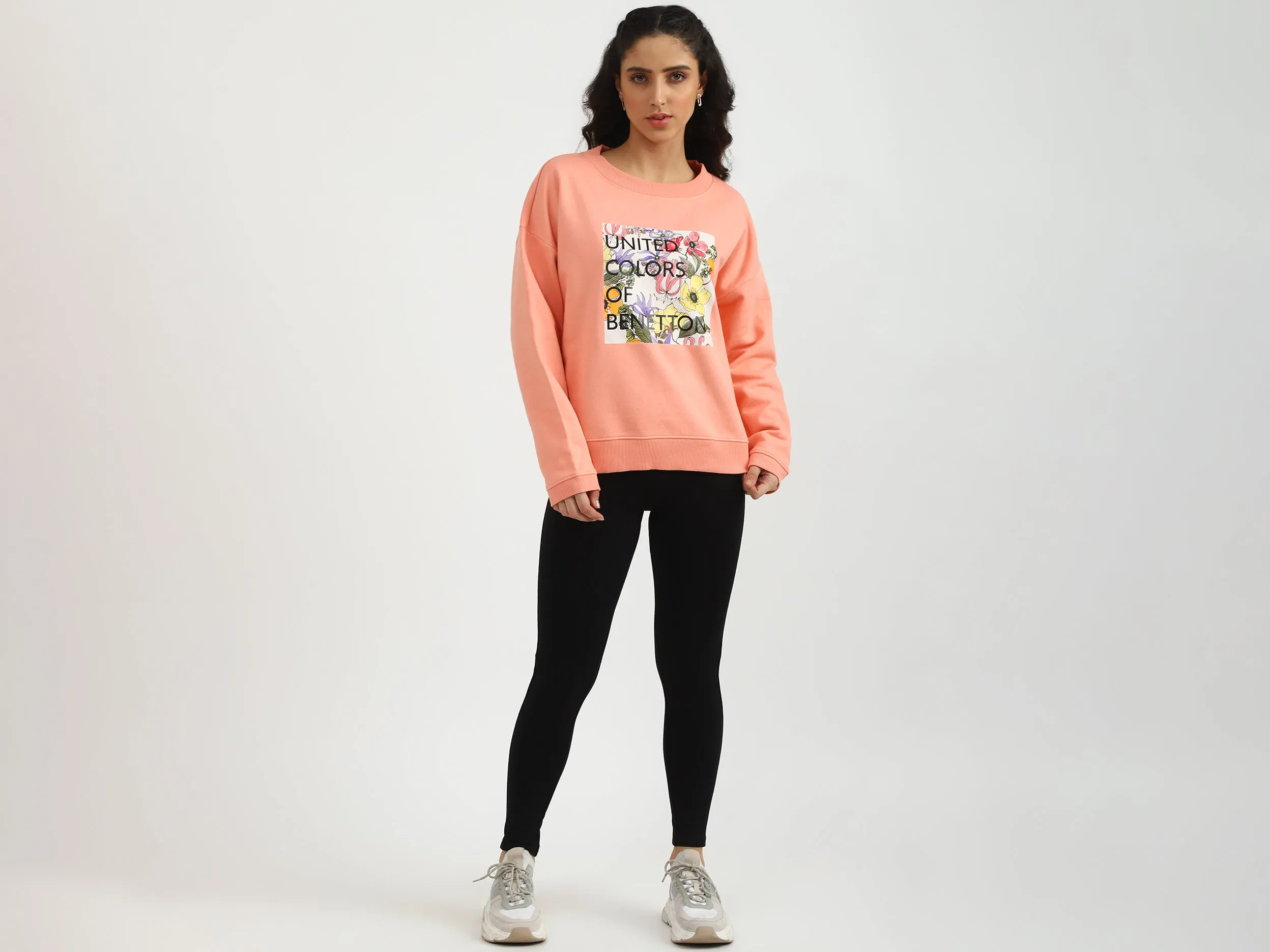 Ladies Printed Sweatshirt