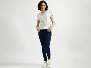 Ladies Round Neck Printed Top