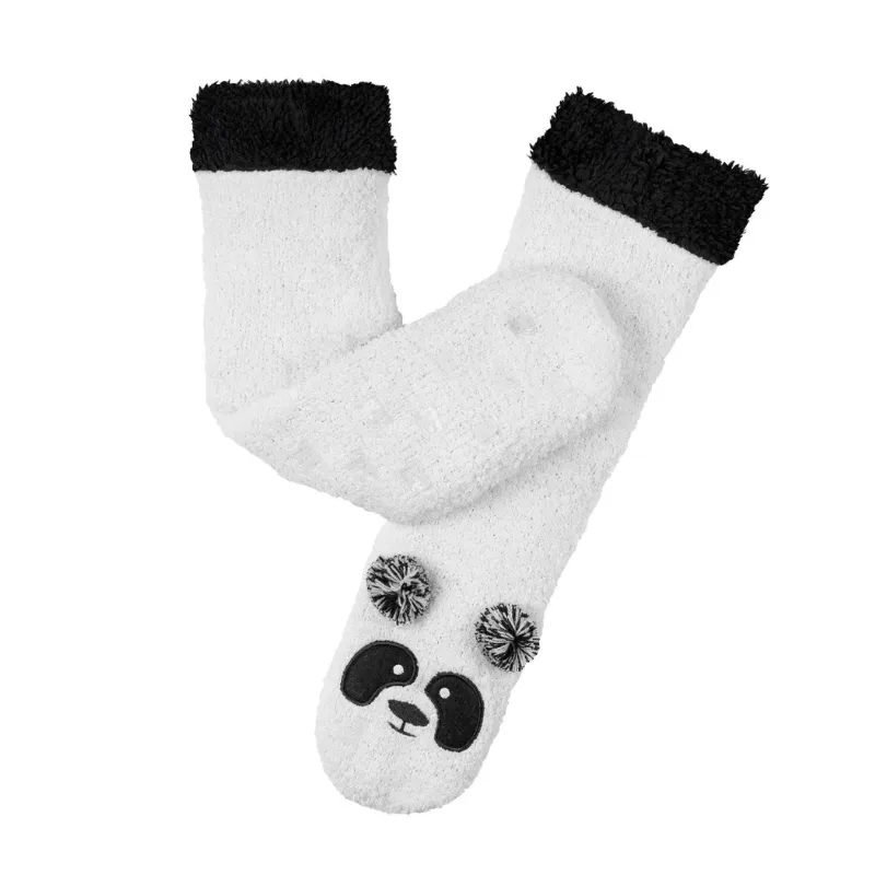 LatteLove Marshmallow Panda Sock