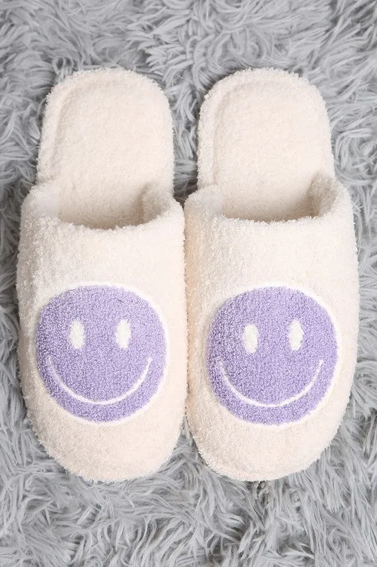 Lavender Smile Slippers