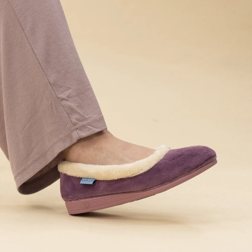 Lunar Mabel 2 HEATHER Ballerina Pump Slipper