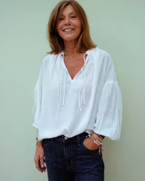 M Meter blouse in ivory