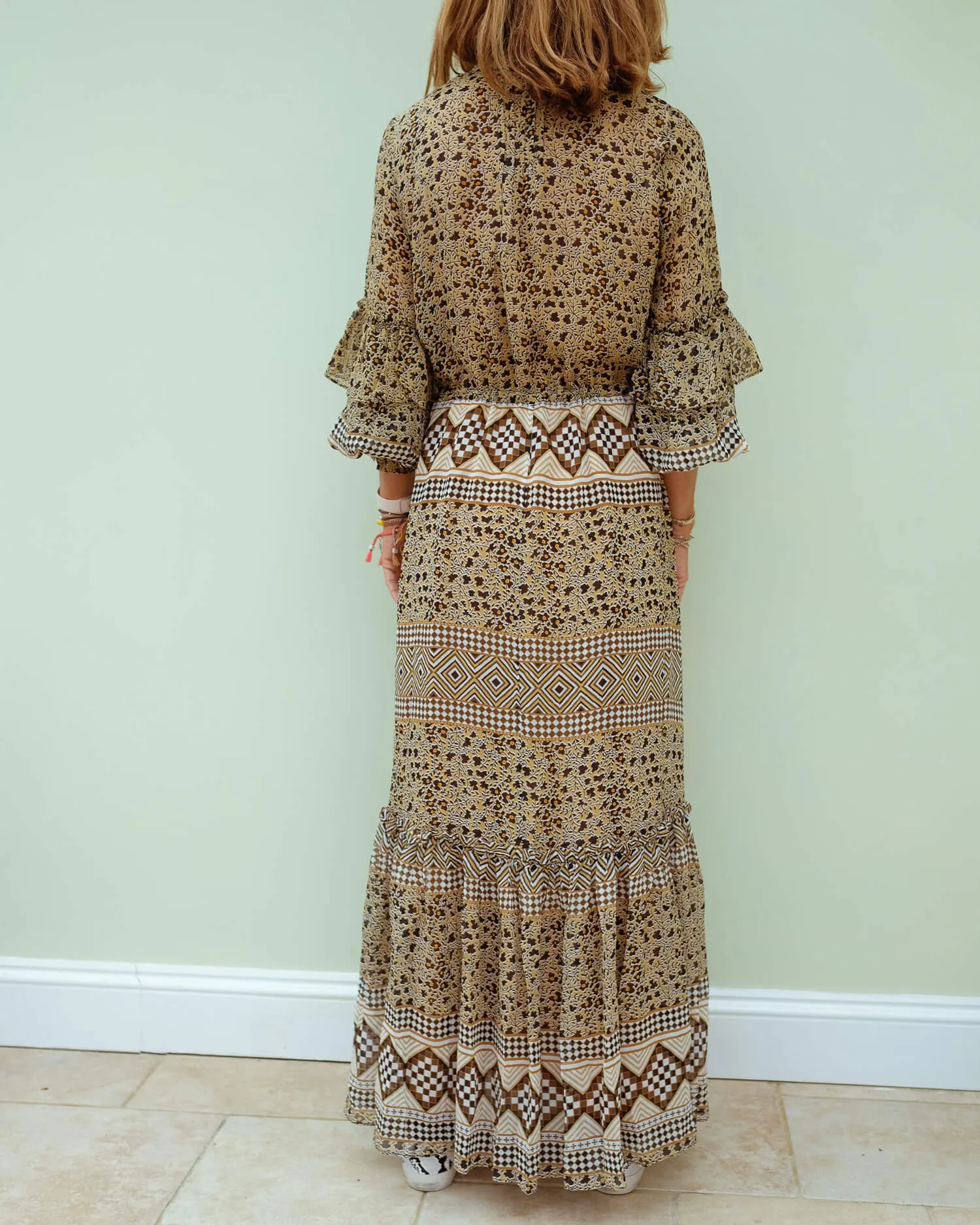 M Mitella dress in sienna