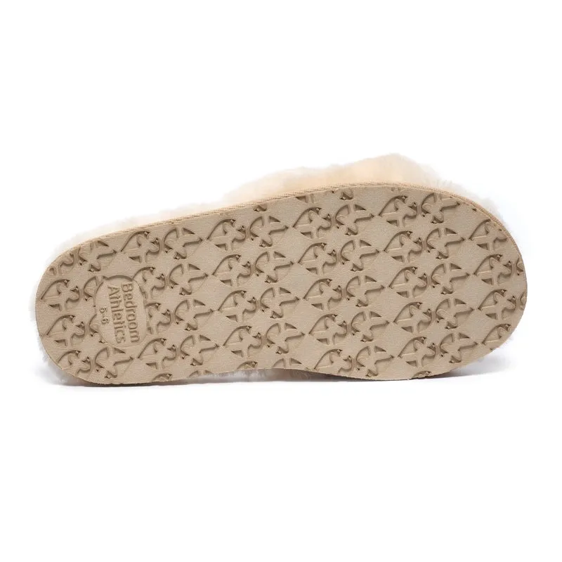 Madison - Sheepskin Slider - Natural