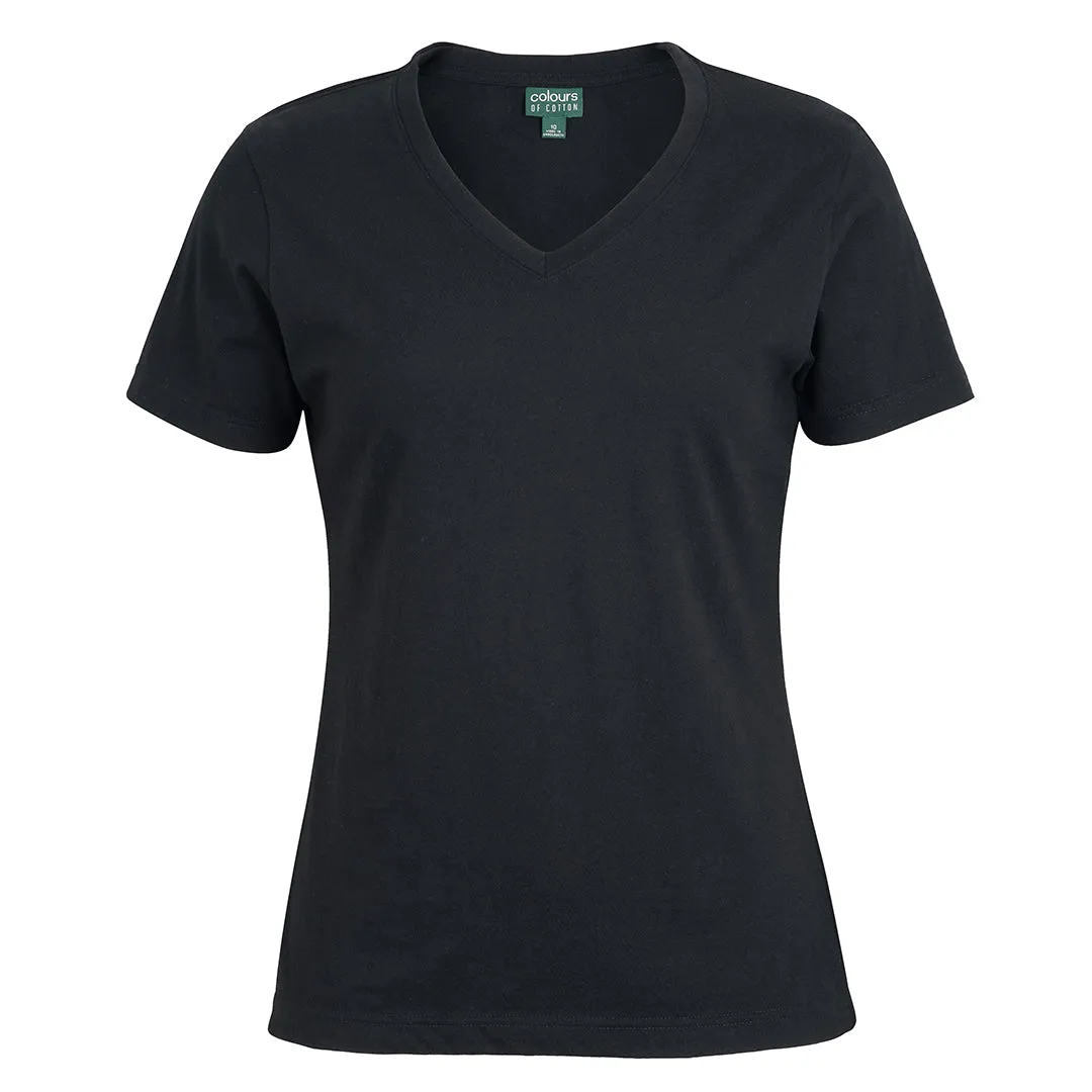 The V Neck Tee | Ladies | Short Sleeve