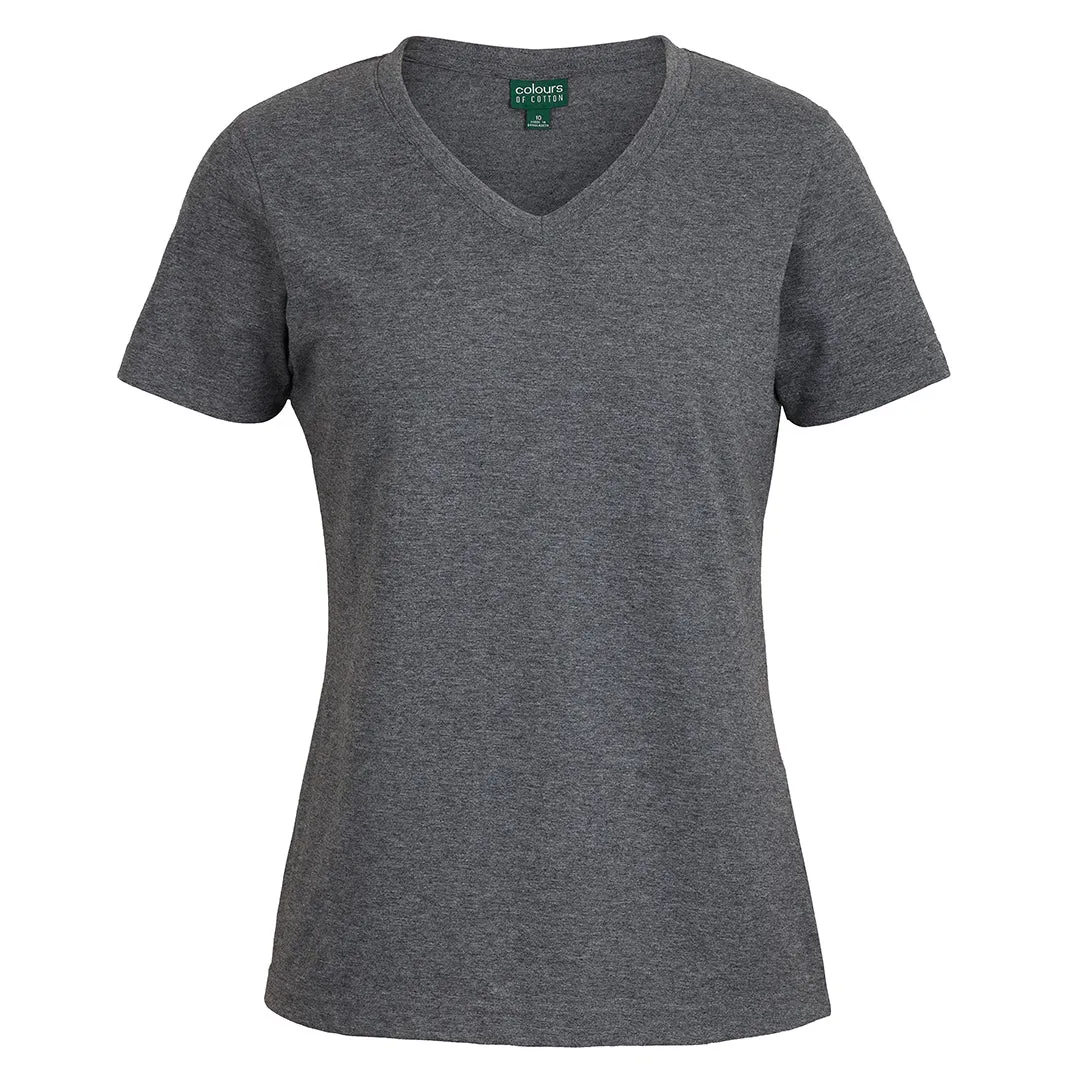 The V Neck Tee | Ladies | Short Sleeve