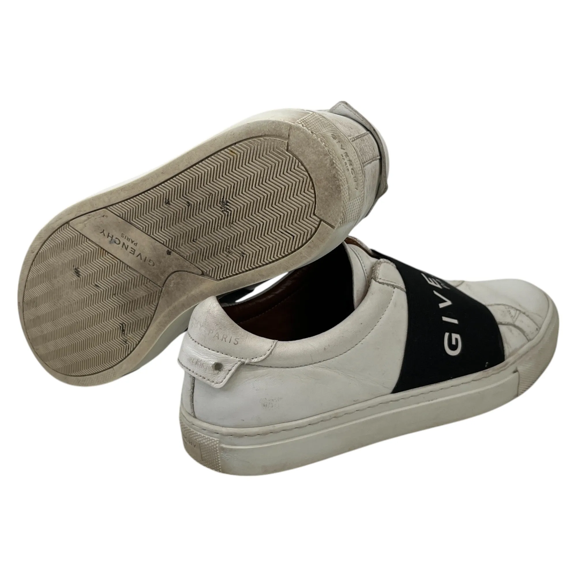 Women's Urban Street Slip On Sneakers Low Trainers White Size EU 37 / UK 4