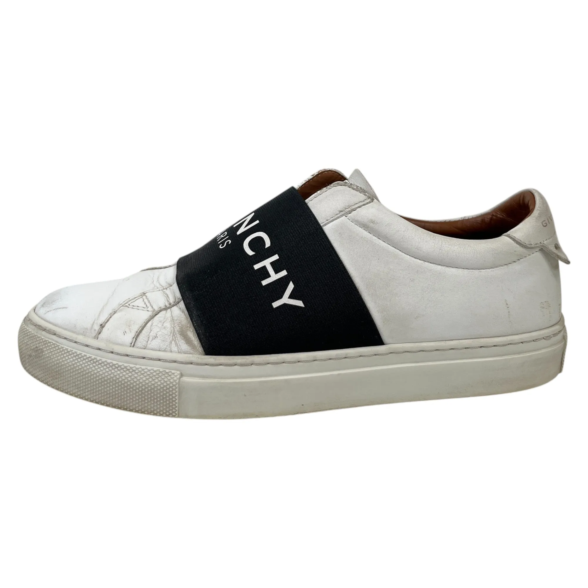 Women's Urban Street Slip On Sneakers Low Trainers White Size EU 37 / UK 4