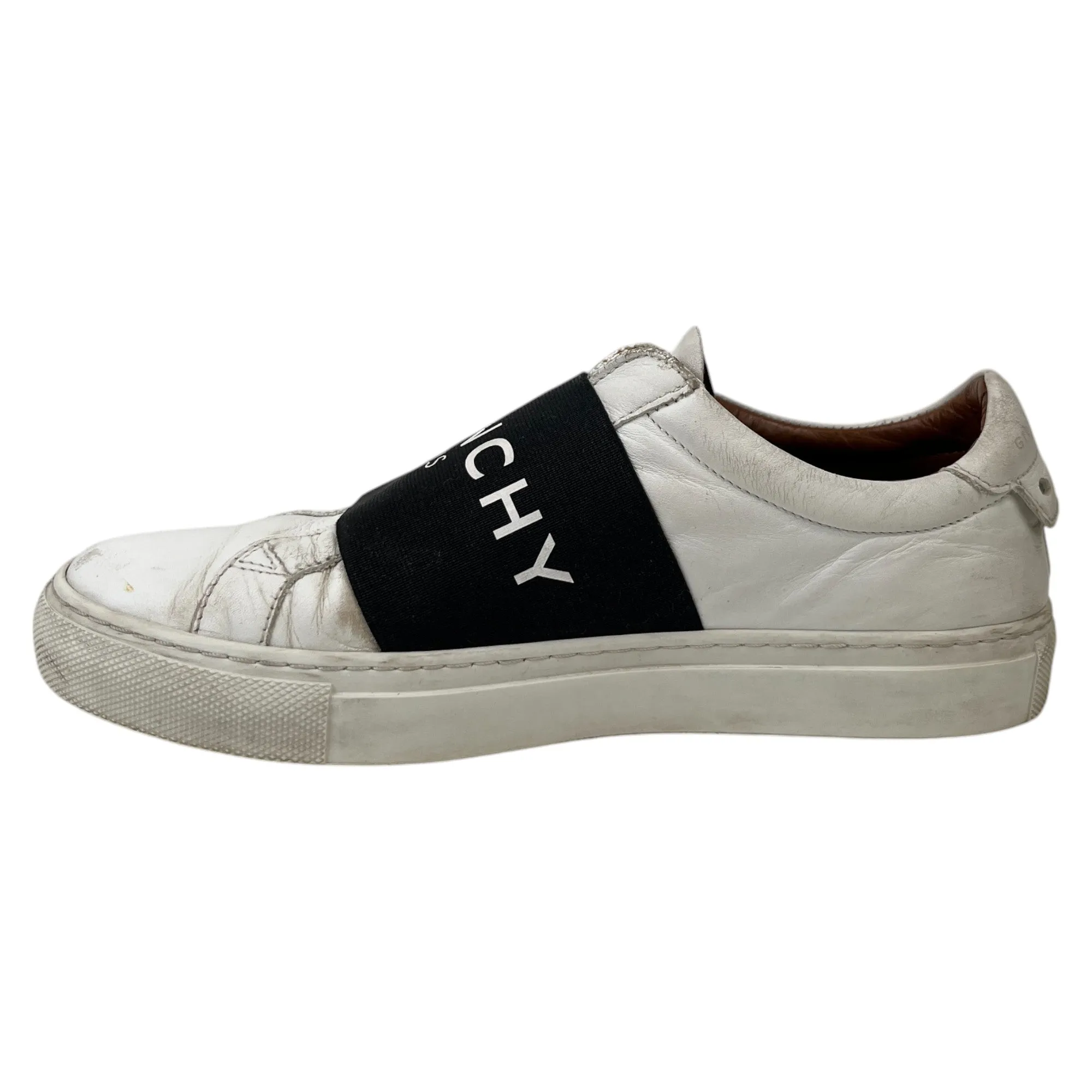 Women's Urban Street Slip On Sneakers Low Trainers White Size EU 37 / UK 4