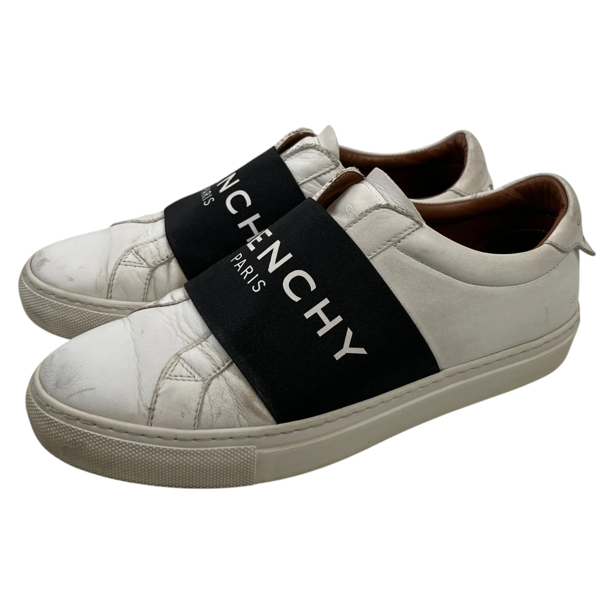 Women's Urban Street Slip On Sneakers Low Trainers White Size EU 37 / UK 4