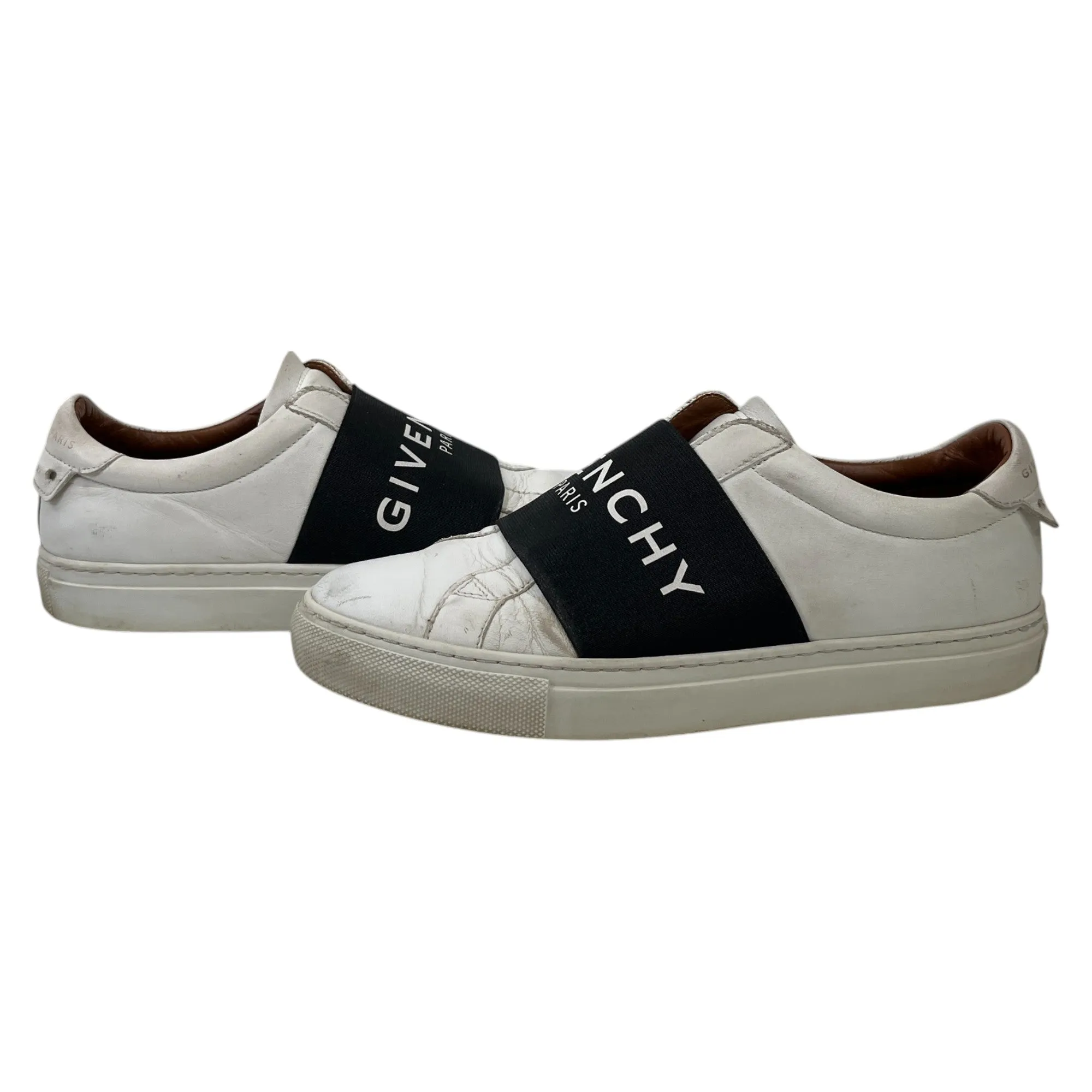 Women's Urban Street Slip On Sneakers Low Trainers White Size EU 37 / UK 4