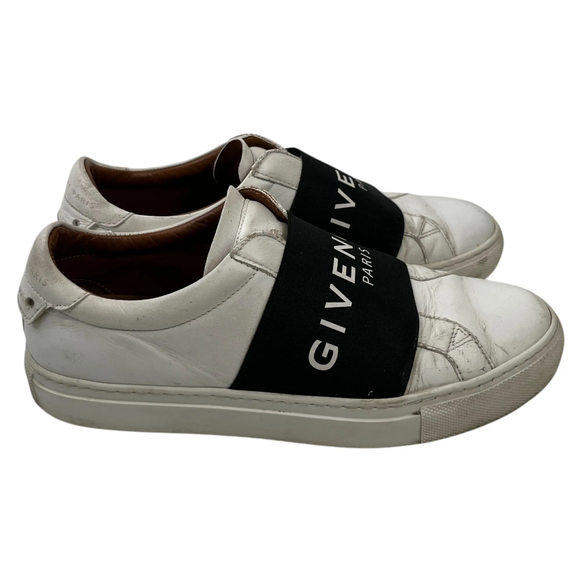 Women's Urban Street Slip On Sneakers Low Trainers White Size EU 37 / UK 4